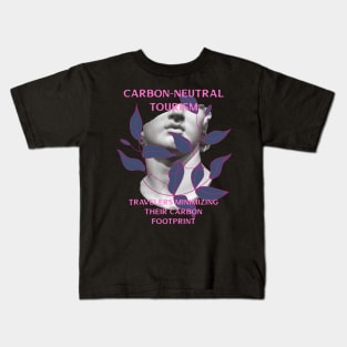 Carbon Neutral Tourism Kids T-Shirt